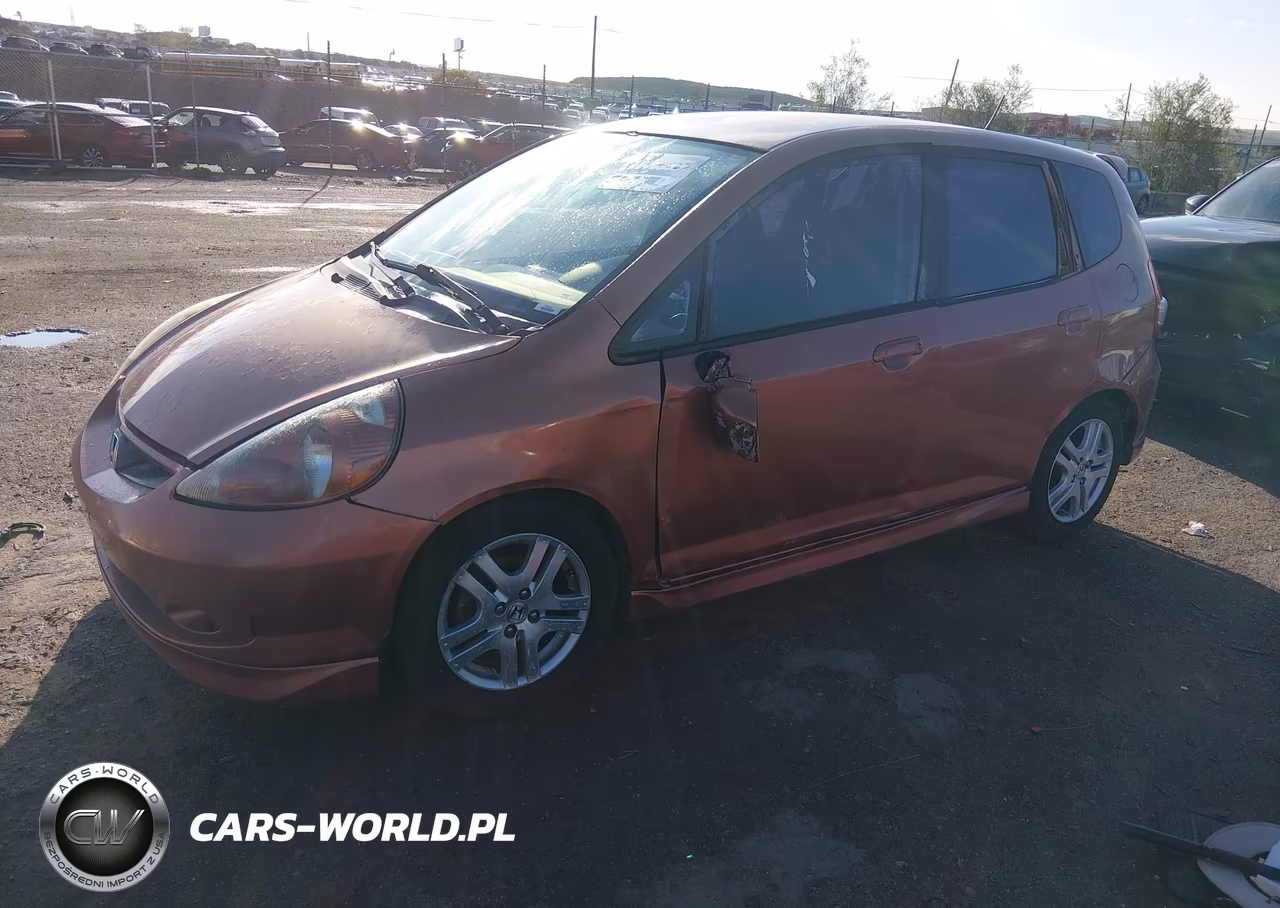 2008 Honda Fit Sport VIN:JHMGD38628S023226 - 2