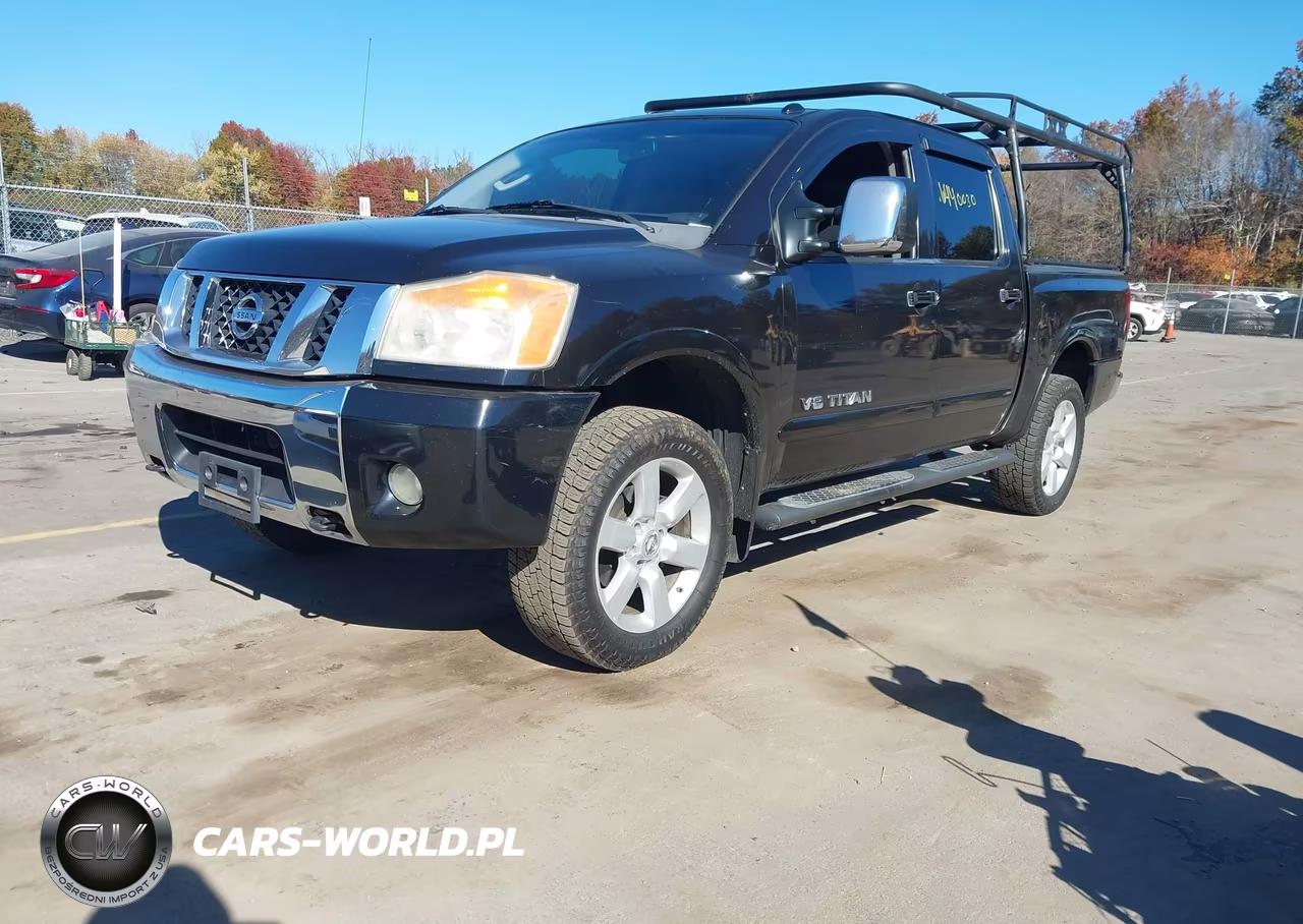 2008 Nissan Titan Le VIN:1N6AA07C08N317743 - 2