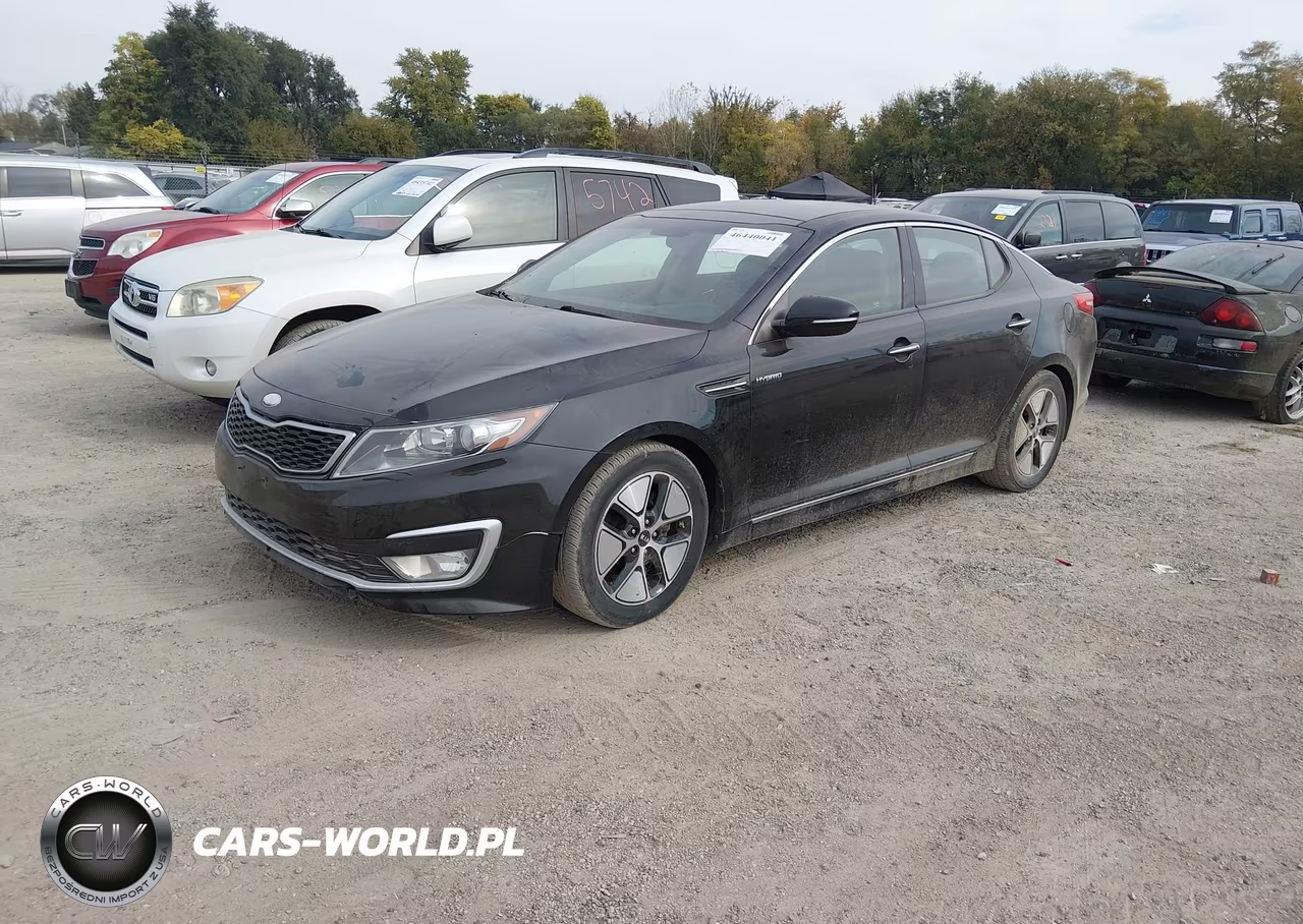 2013 Kia Optima Hybrid Ex VIN:KNAGM4AD2D5038606 - 2