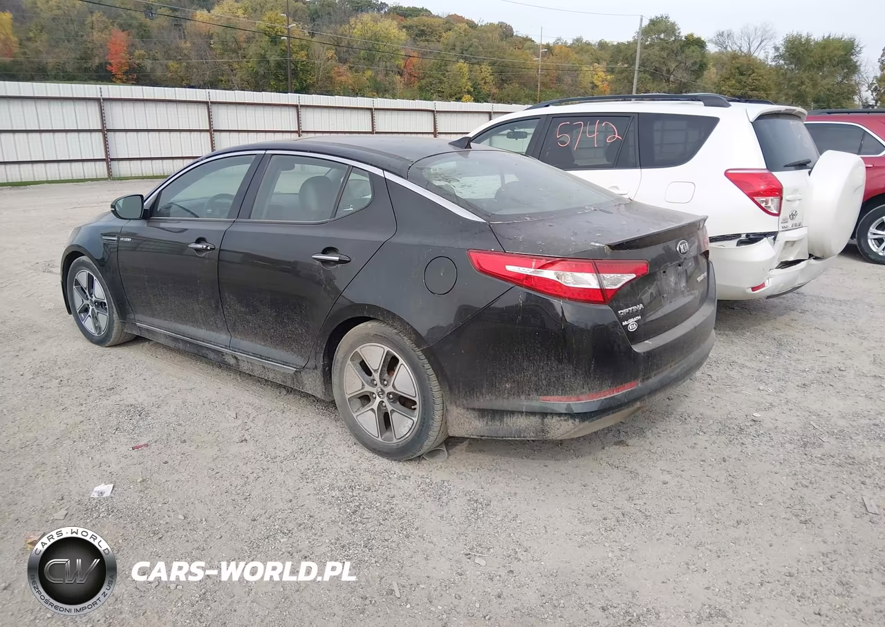 2013 Kia Optima Hybrid Ex VIN:KNAGM4AD2D5038606 - 3