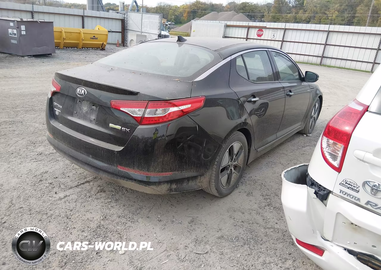 2013 Kia Optima Hybrid Ex VIN:KNAGM4AD2D5038606 - 4