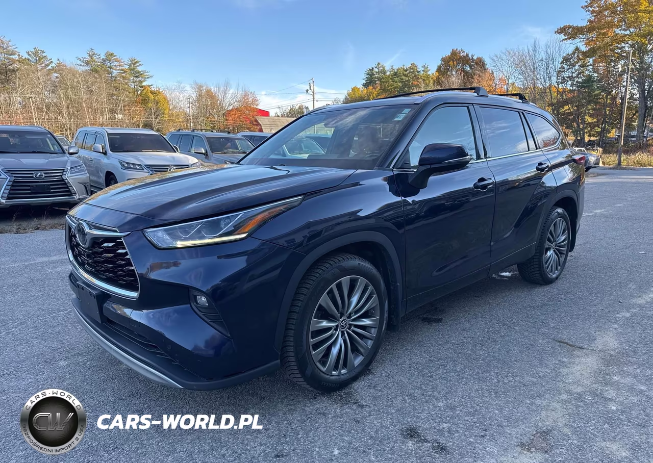 2020 Toyota Highlander Platinum VIN:5TDFZRBH2LS036135 - 2