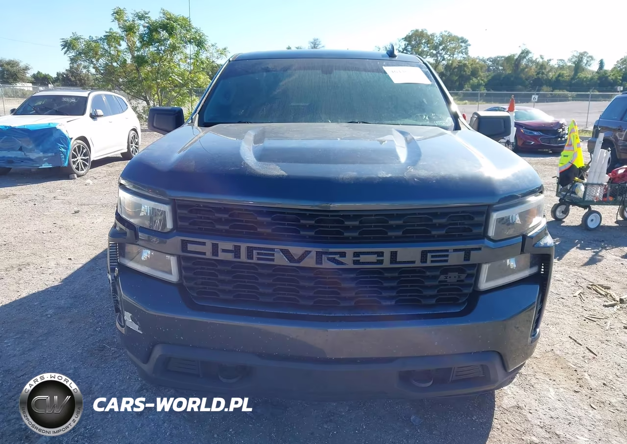 2021 Chevrolet Silverado 1500 2Wd Short Bed Custom VIN:1GCPWBEK3MZ178246 - 12