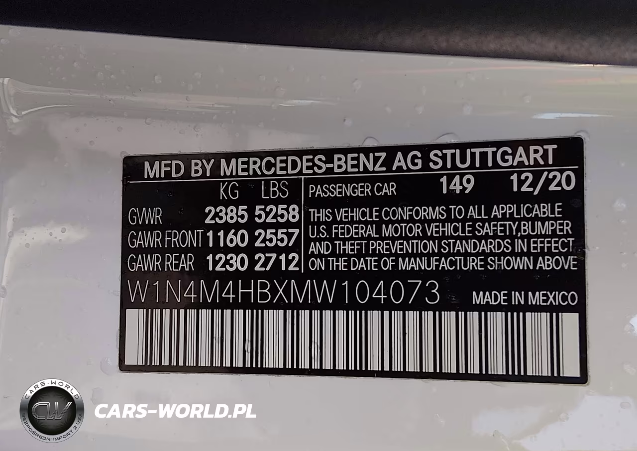 2021 Mercedes-Benz Glb 250 4Matic VIN:W1N4M4HBXMW104073 - 9