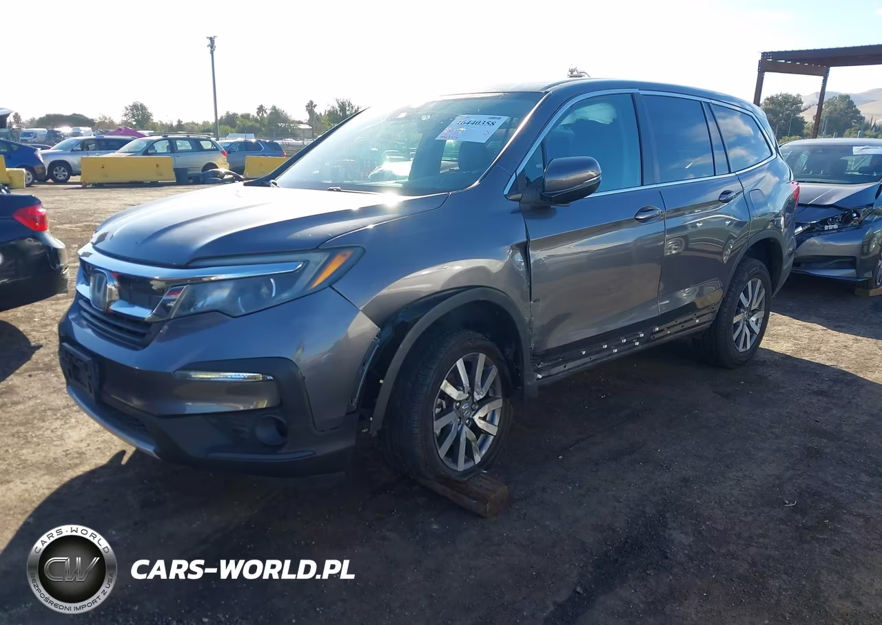 2019 Honda Pilot Ex-L VIN:5FNYF6H56KB065752 - 2