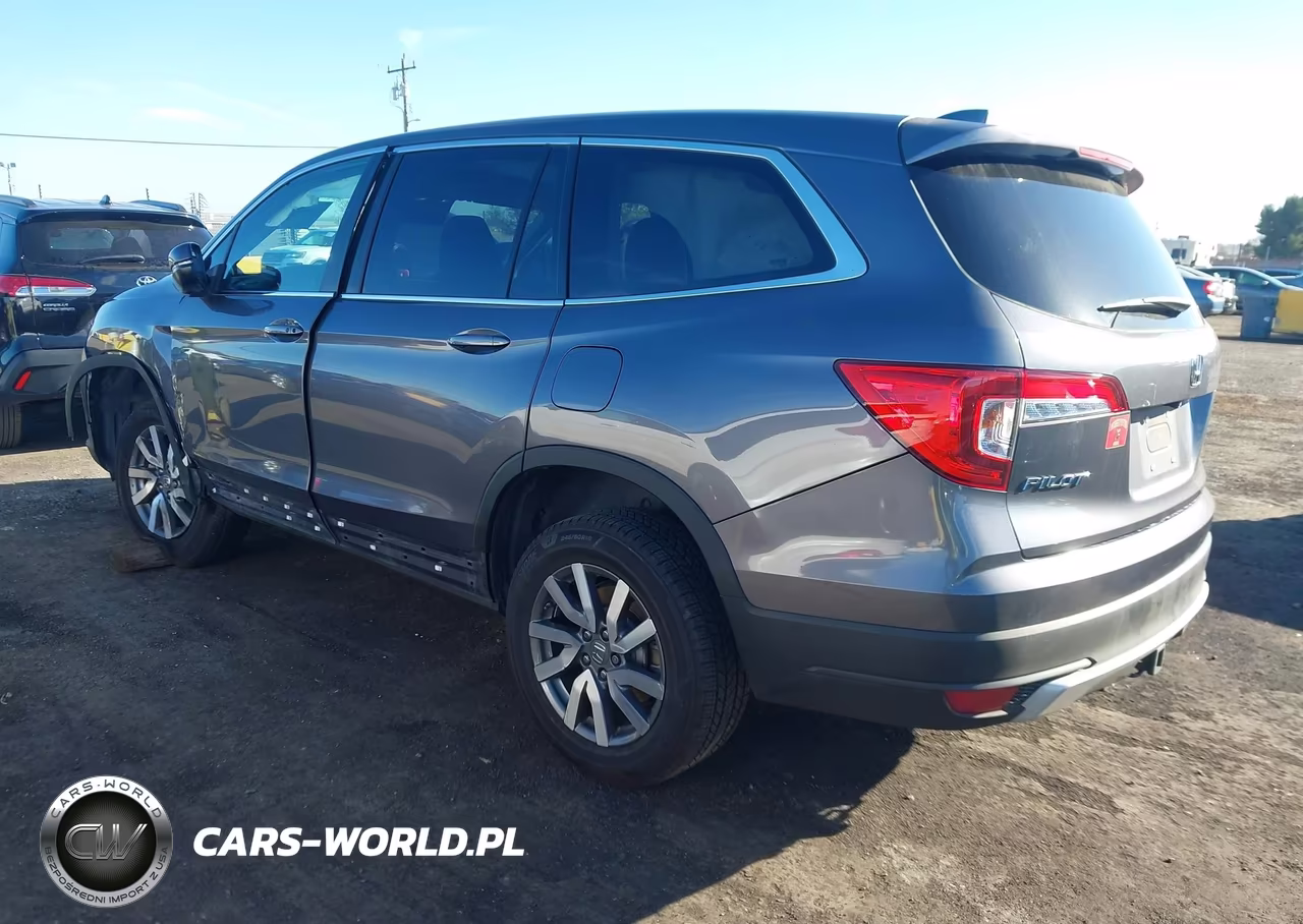 2019 Honda Pilot Ex-L VIN:5FNYF6H56KB065752 - 3