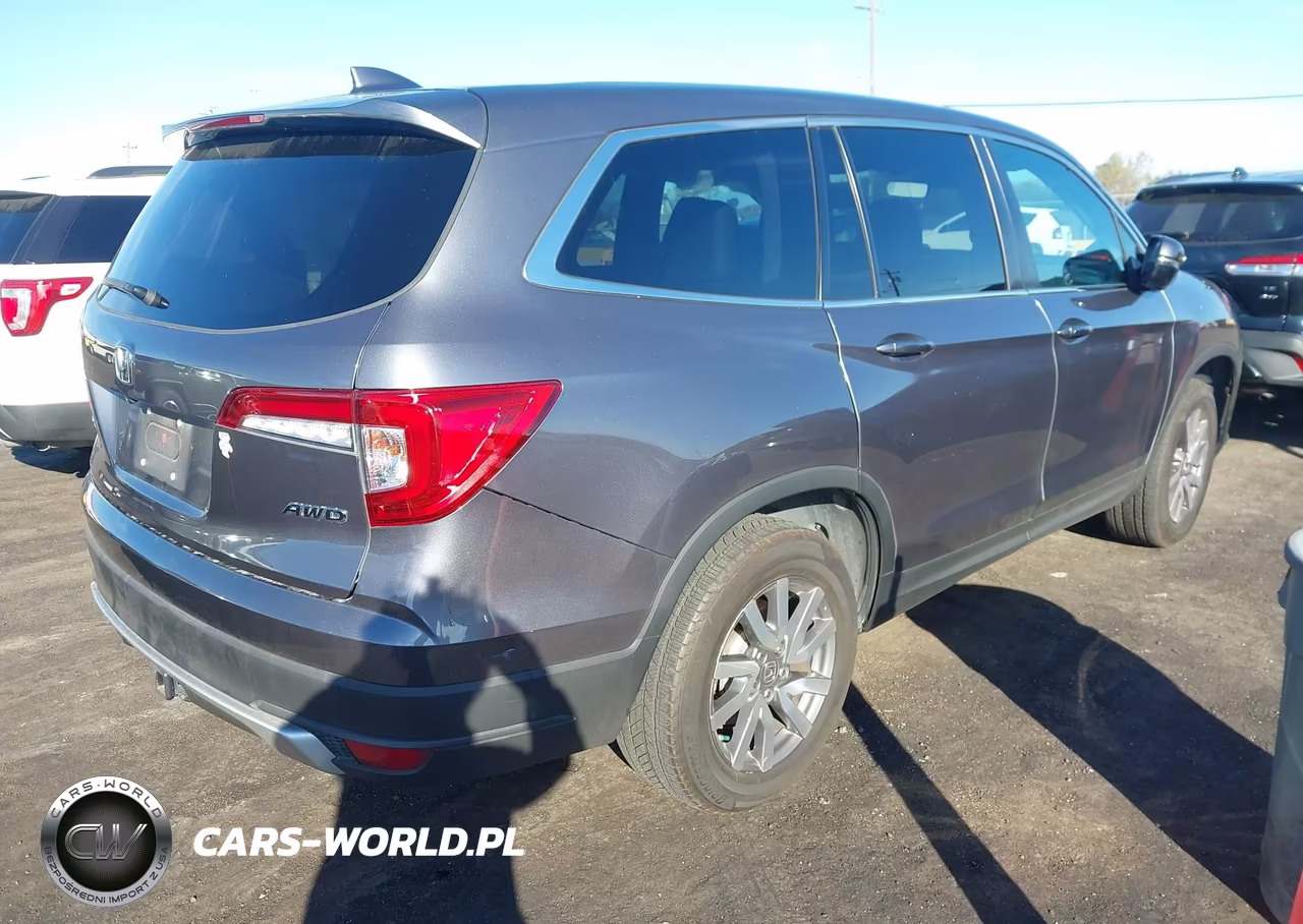 2019 Honda Pilot Ex-L VIN:5FNYF6H56KB065752 - 4