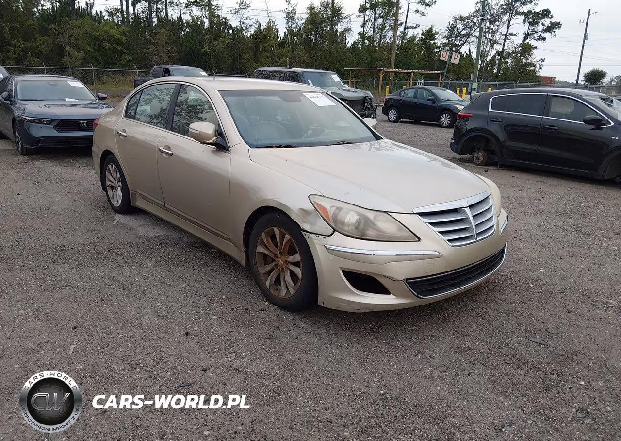 2012 Hyundai Genesis 3.8 VIN:KMHGC4DD4CU188637 - 1
