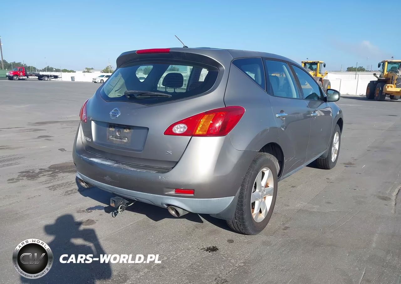 2009 Nissan Murano S VIN:JN8AZ18U59W100696 - 4