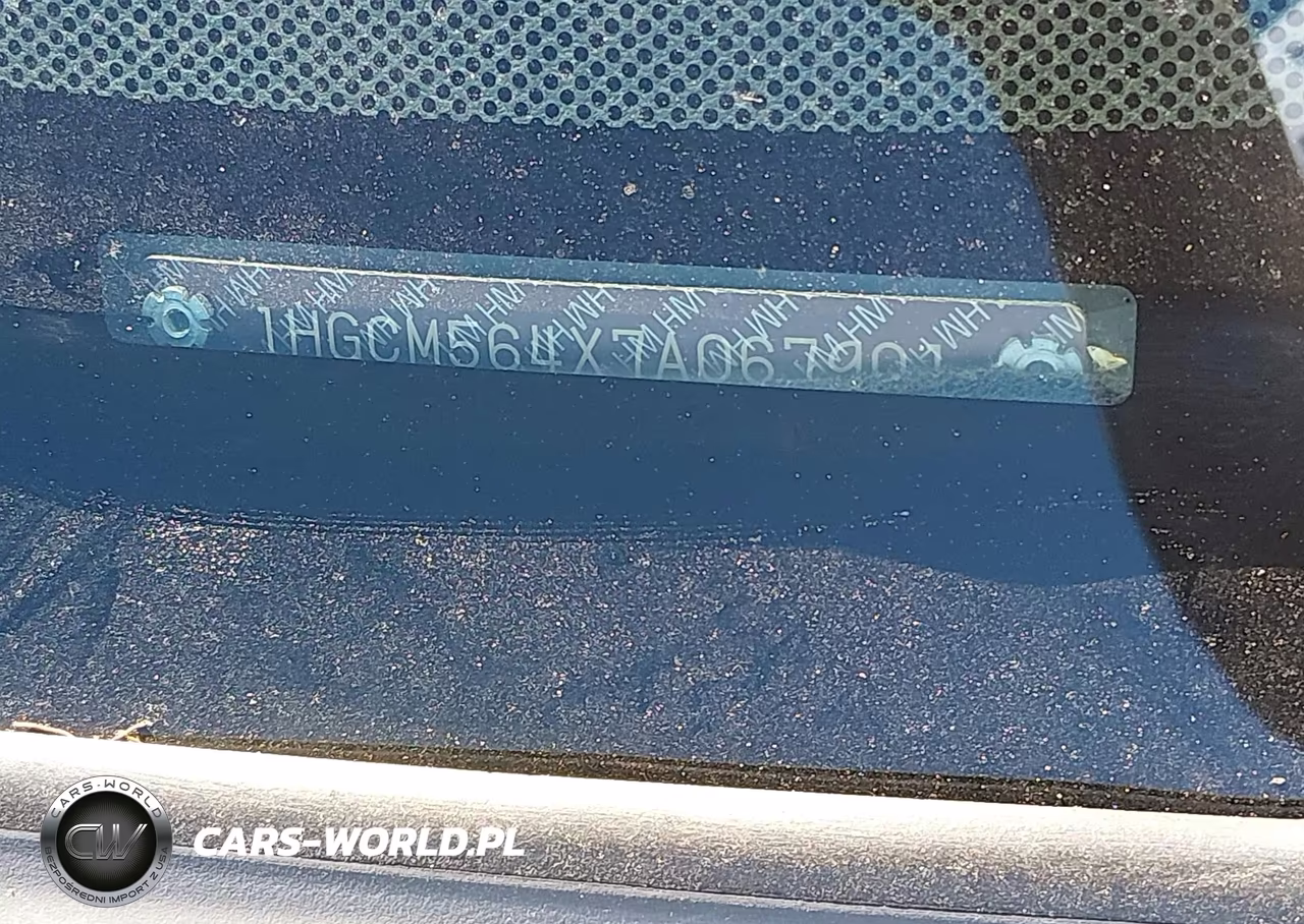 2007 Honda Accord 2.4 Lx VIN:1HGCM564X7A067901 - 9