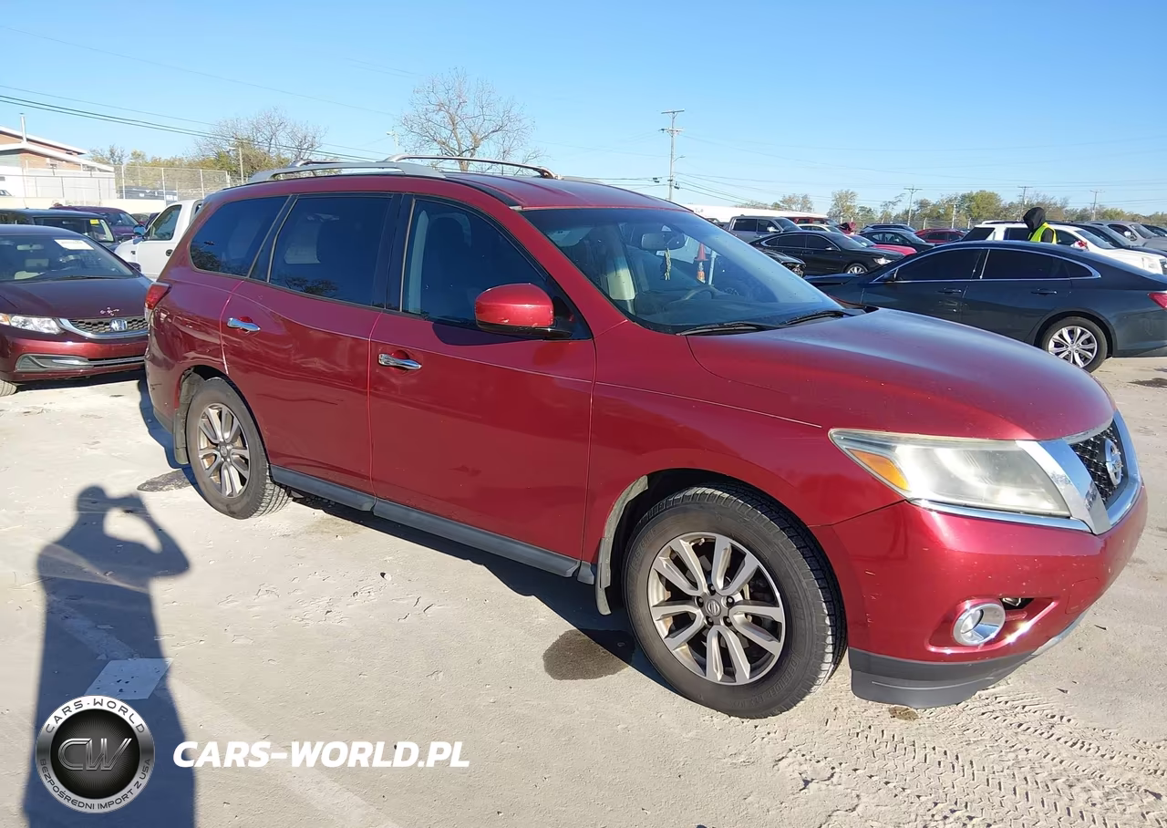 2015 Nissan Pathfinder Sv VIN:5N1AR2MN5FC708954 - 1