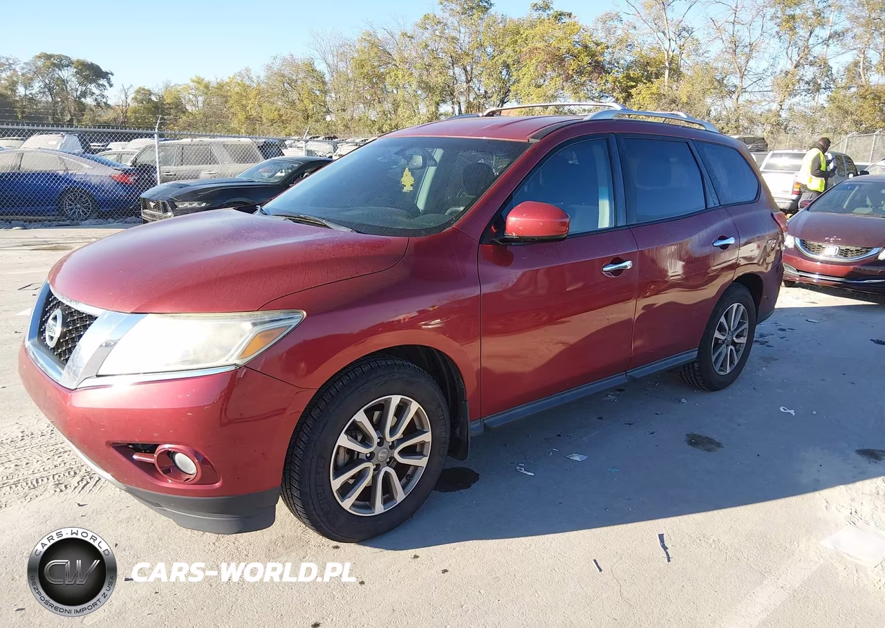 2015 Nissan Pathfinder Sv VIN:5N1AR2MN5FC708954 - 2