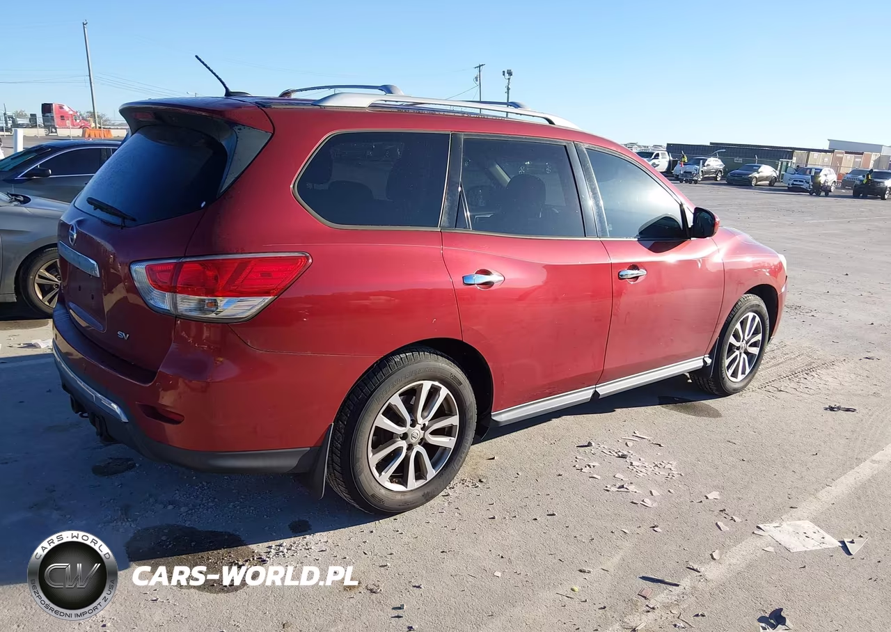 2015 Nissan Pathfinder Sv VIN:5N1AR2MN5FC708954 - 4