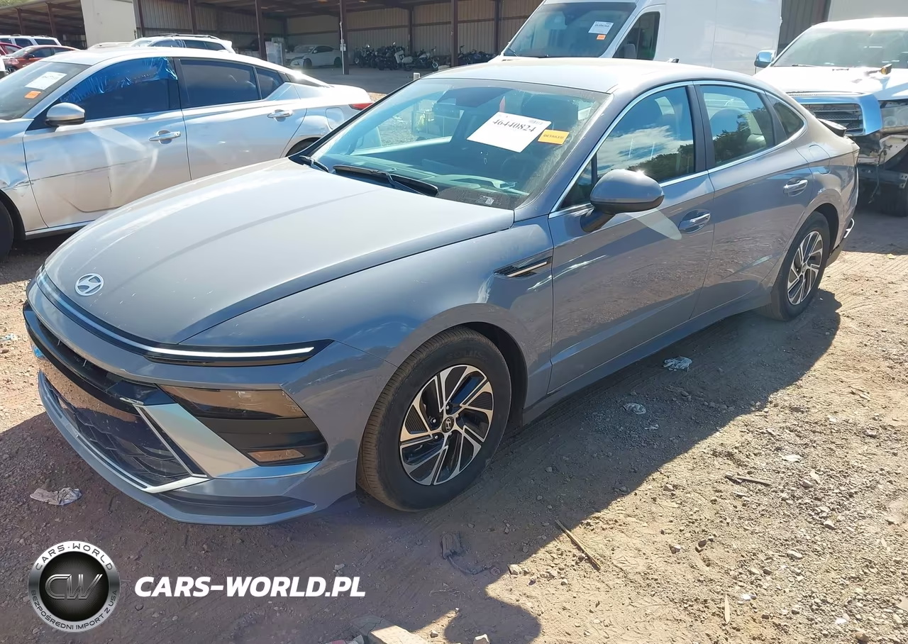 2026 Hyundai Sonata Hybrid Blue VIN:KMHL24JJXTA148690 - 2