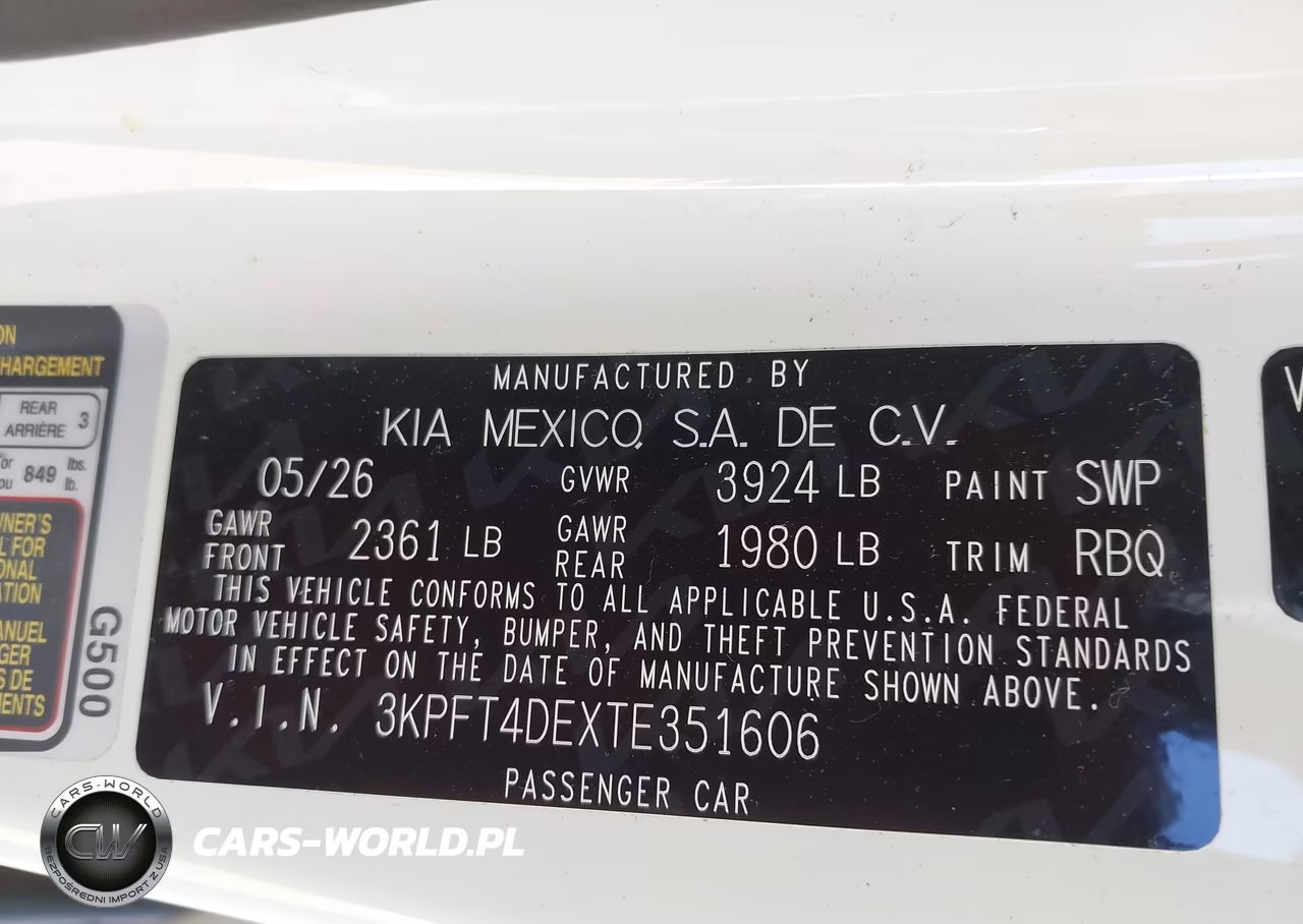 2026 Kia K4 Lxs VIN:3KPFT4DEXTE351606 - 9