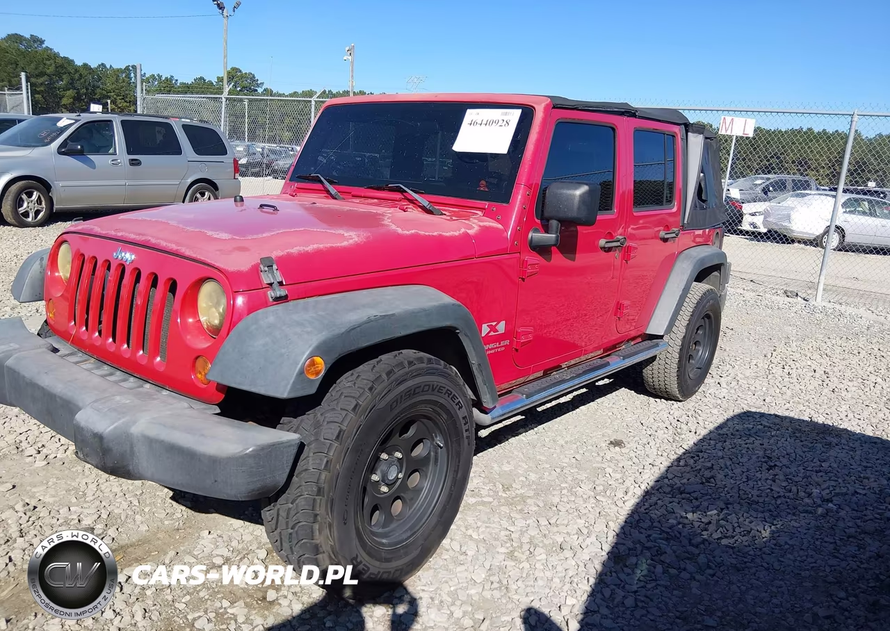 2007 Jeep Wrangler Unlimited X VIN:1J4GB39167L227458 - 2