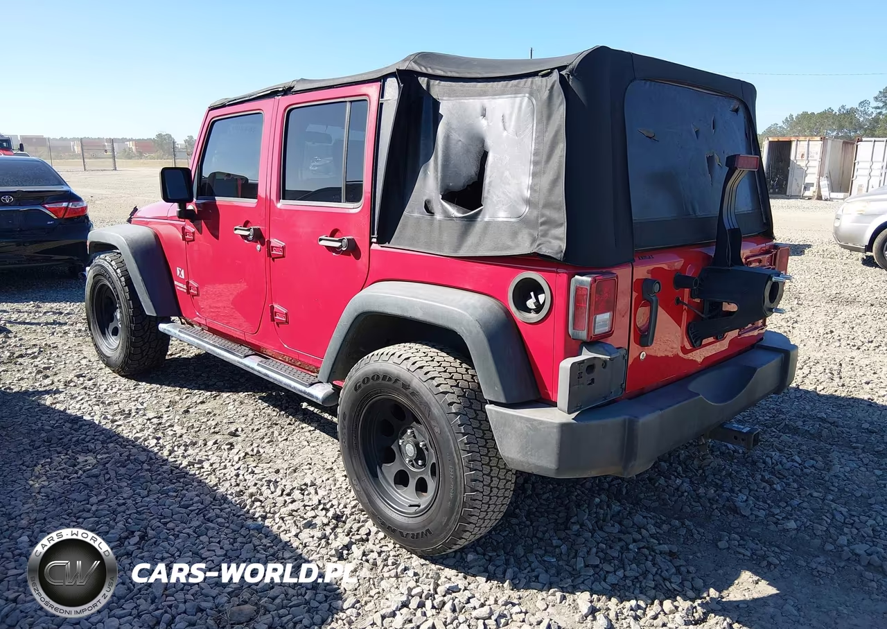 2007 Jeep Wrangler Unlimited X VIN:1J4GB39167L227458 - 3