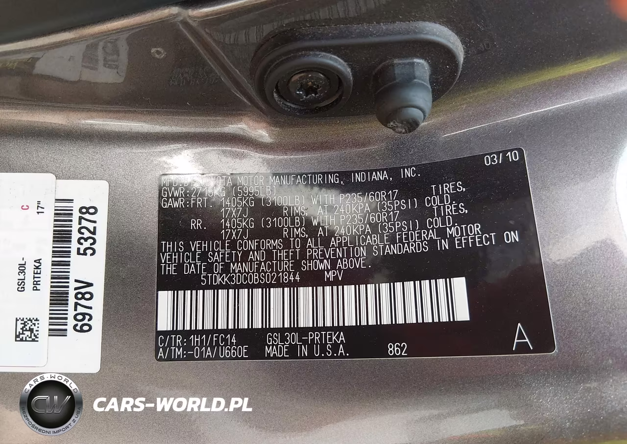 2011 Toyota Sienna Le V6 VIN:5TDKK3DC0BS021844 - 9