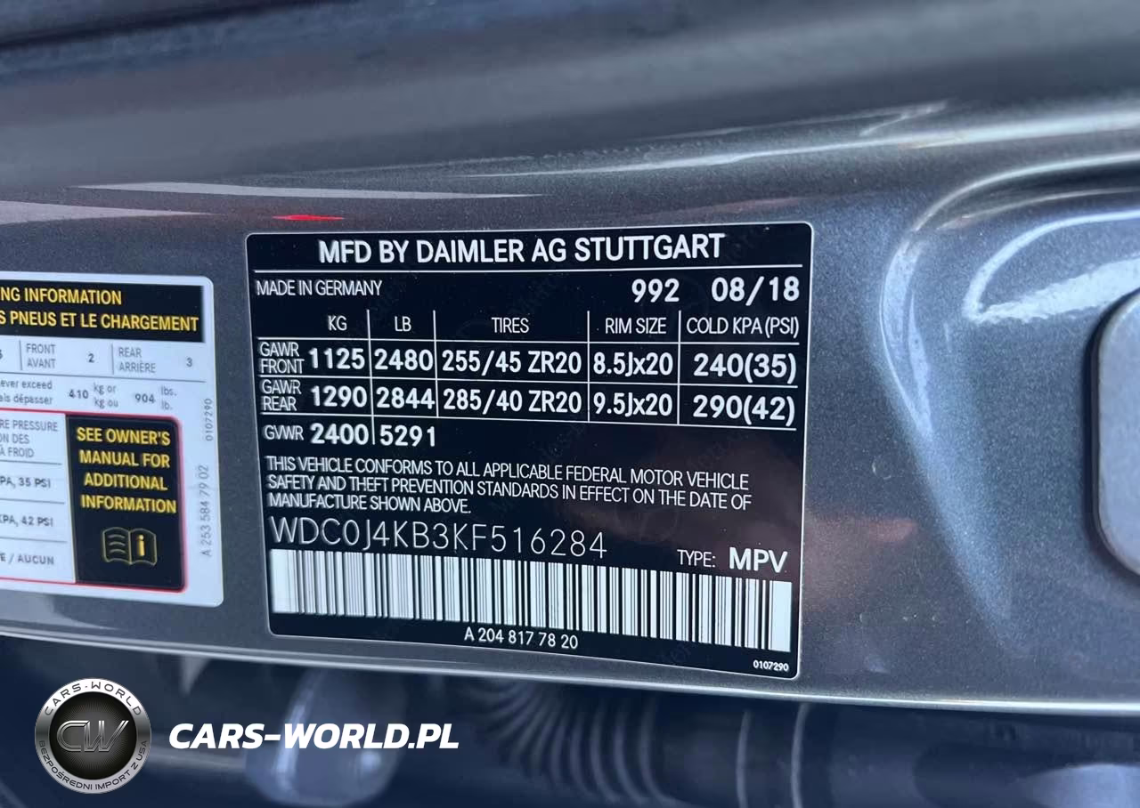 2019 Mercedes-Benz Glc 300 Coupe 4Matic VIN:WDC0J4KB3KF516284 - 9