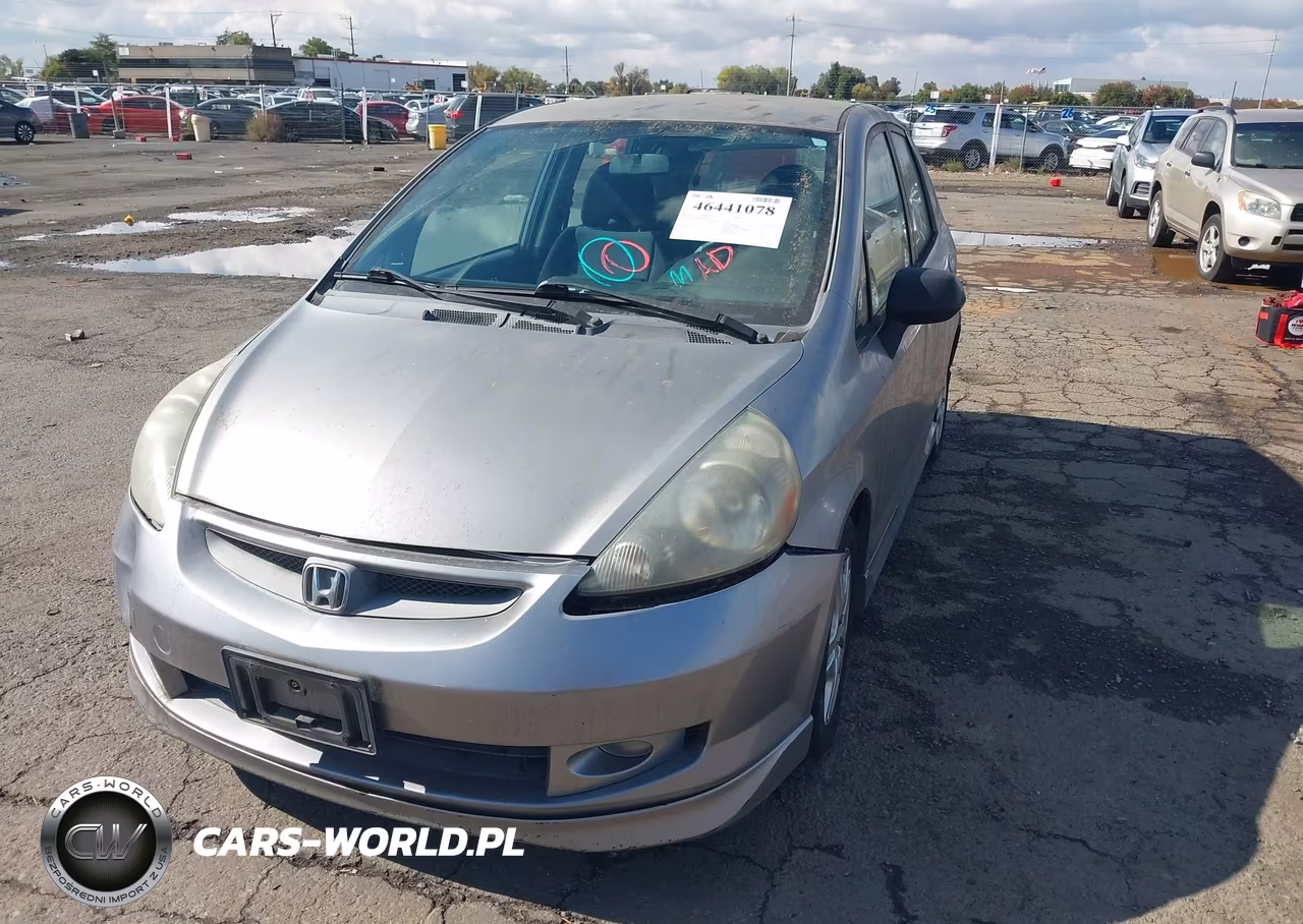 2008 Honda Fit Sport VIN:JHMGD38688S003997 - 2