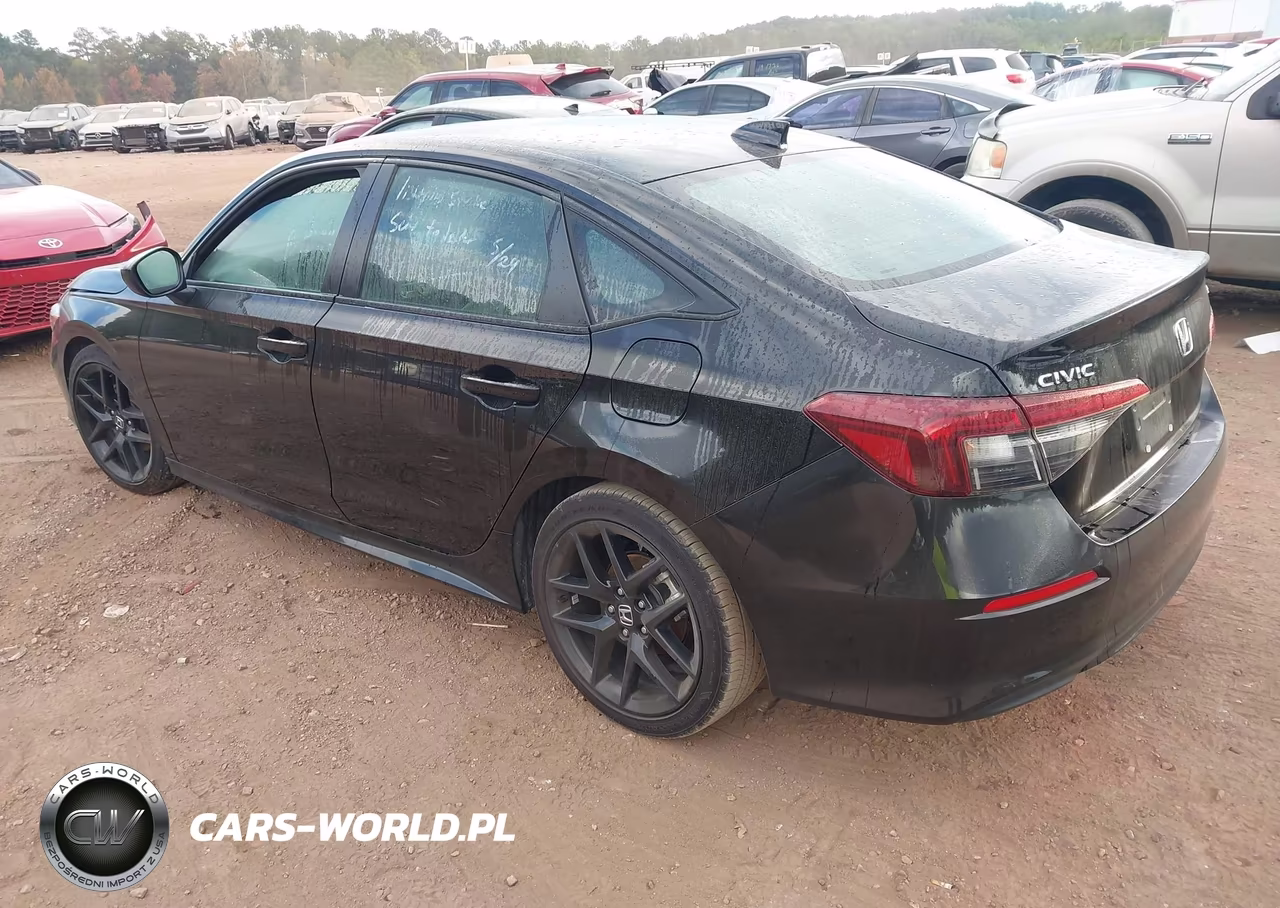 2025 Honda Civic Sport VIN:2HGFE2F54SH597132 - 3