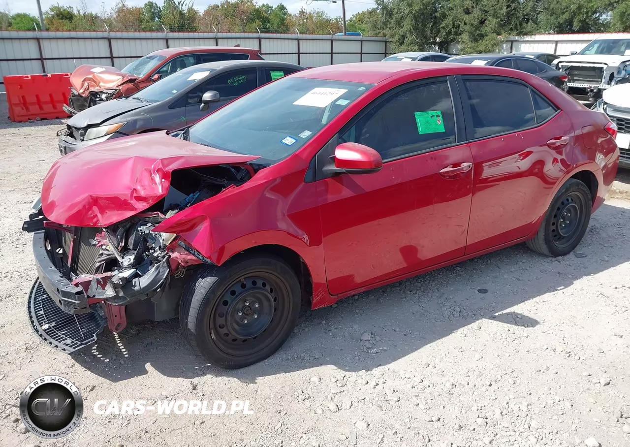 2016 Toyota Corolla Le VIN:2T1BURHE5GC500446 - 2