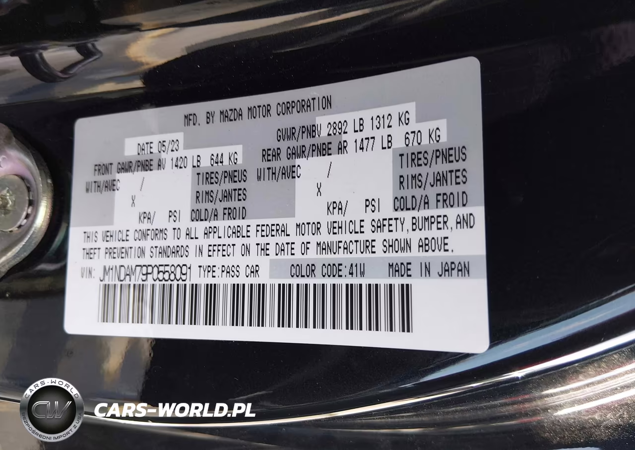 2023 Mazda Mx-5 Miata Rf Grand Touring VIN:JM1NDAM79P0558091 - 9