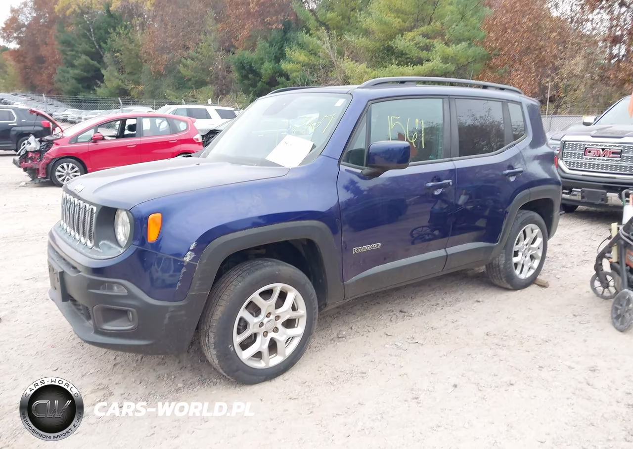 2018 Jeep Renegade Latitude 4X4 VIN:ZACCJBBB8JPH46633 - 2