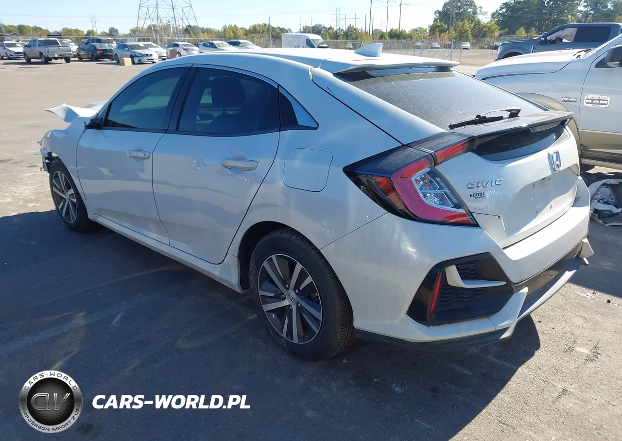2020 Honda Civic Lx VIN:SHHFK7H34LU211167 - 3
