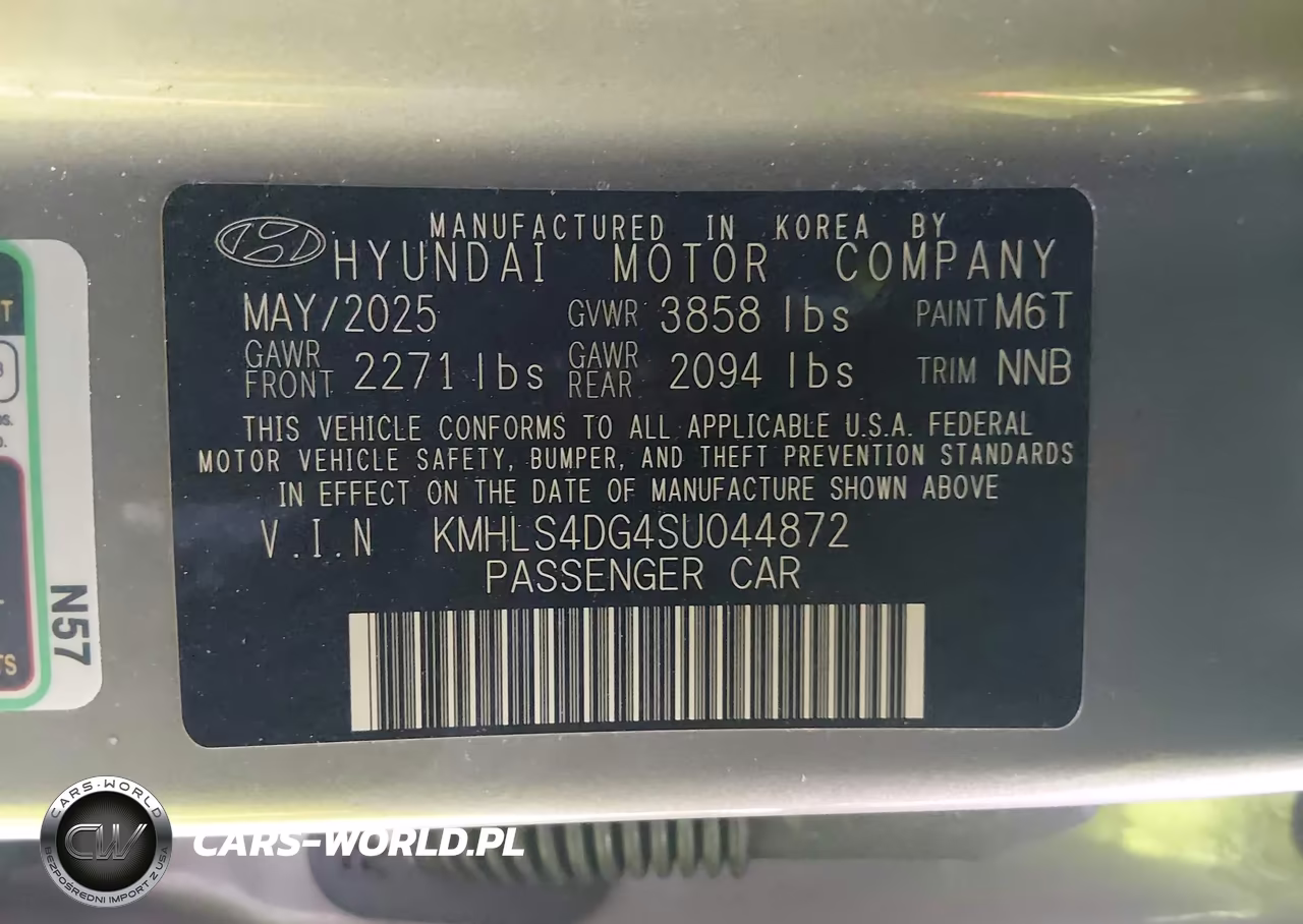 2025 Hyundai Elantra Sel Convenience VIN:KMHLS4DG4SU044872 - 9
