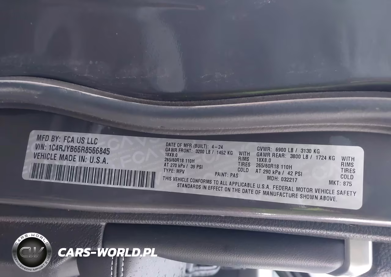 2024 Jeep Grand Cherokee 4Xe VIN:1C4RJYB66R8566845 - 9