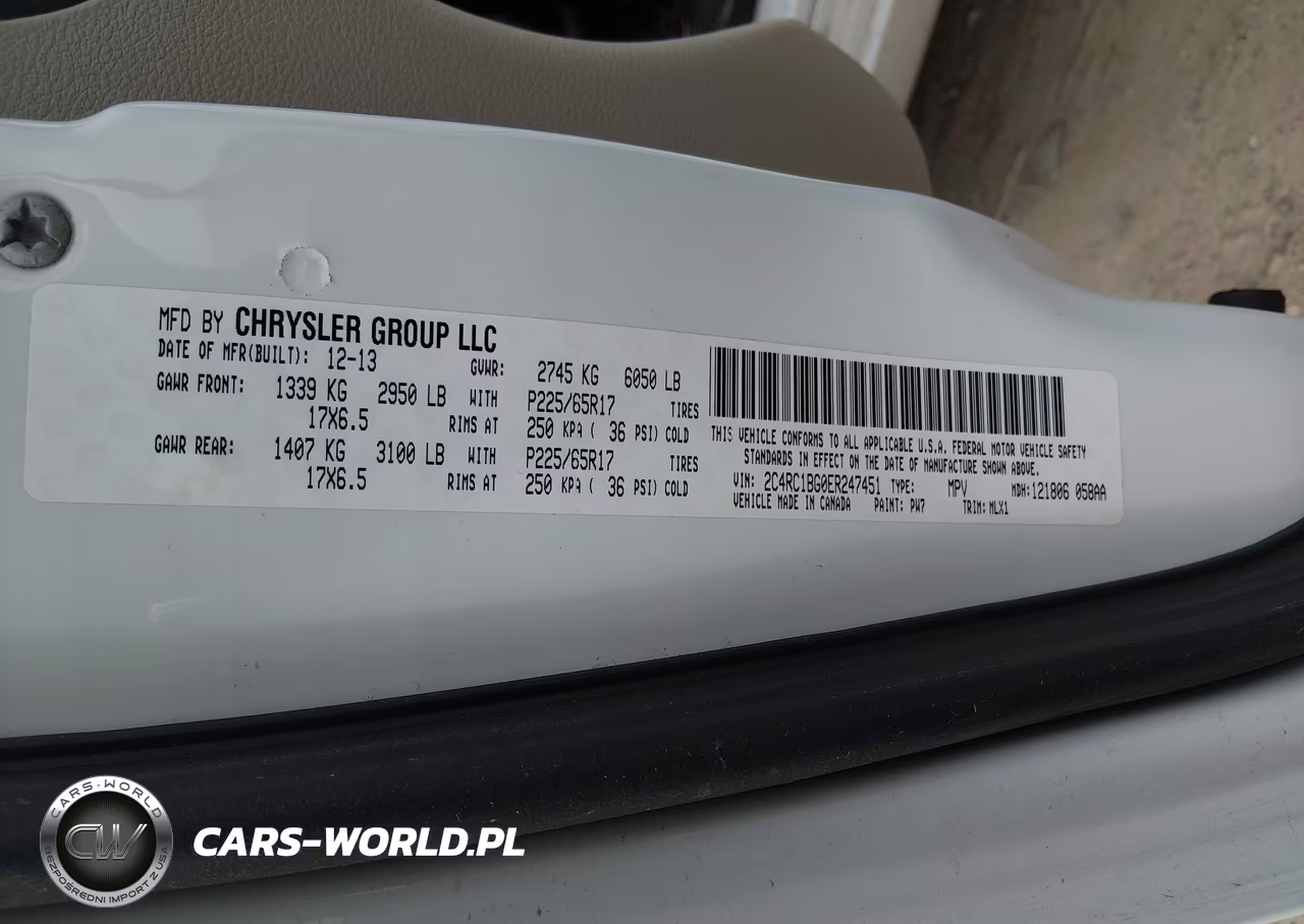 2014 Chrysler Town & Country Touring VIN:2C4RC1BG0ER247451 - 9