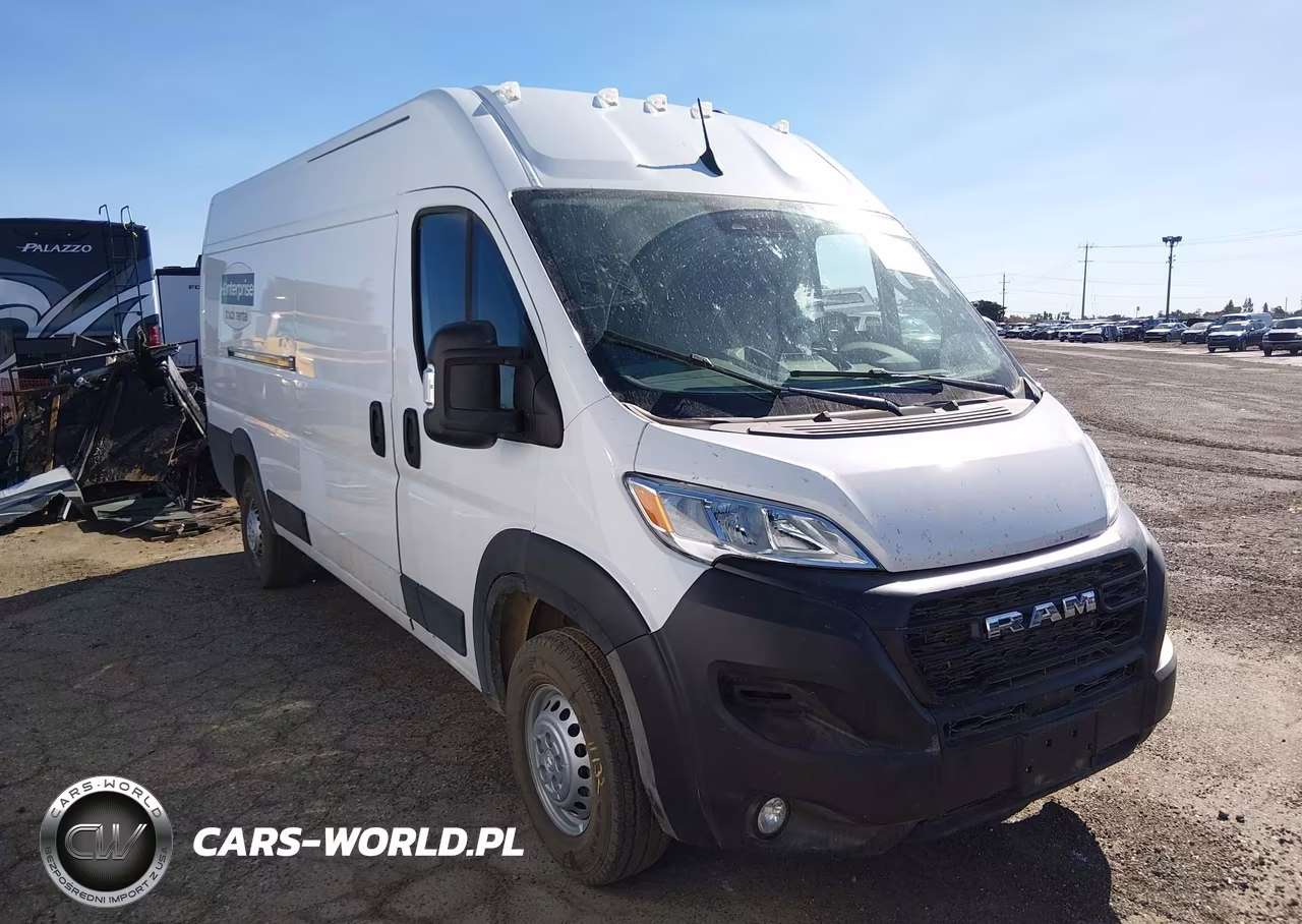 2026 Ram Promaster 3500 Cargo Van Tradesman High Roof 159 Wb Ext W-Pass Seat VIN:3C6MRVJGXTE193468 - 1