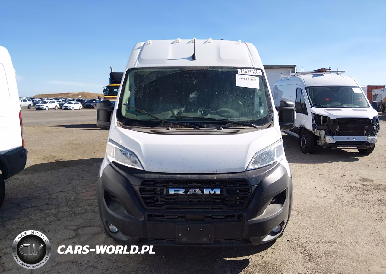 2026 Ram Promaster 3500 Cargo Van Tradesman High Roof 159 Wb Ext W-Pass Seat VIN:3C6MRVJGXTE193468 - 12