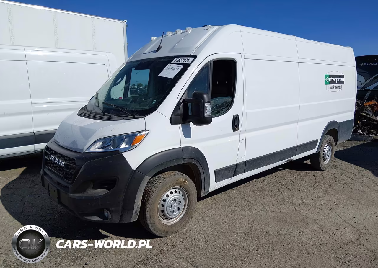 2026 Ram Promaster 3500 Cargo Van Tradesman High Roof 159 Wb Ext W-Pass Seat VIN:3C6MRVJGXTE193468 - 2
