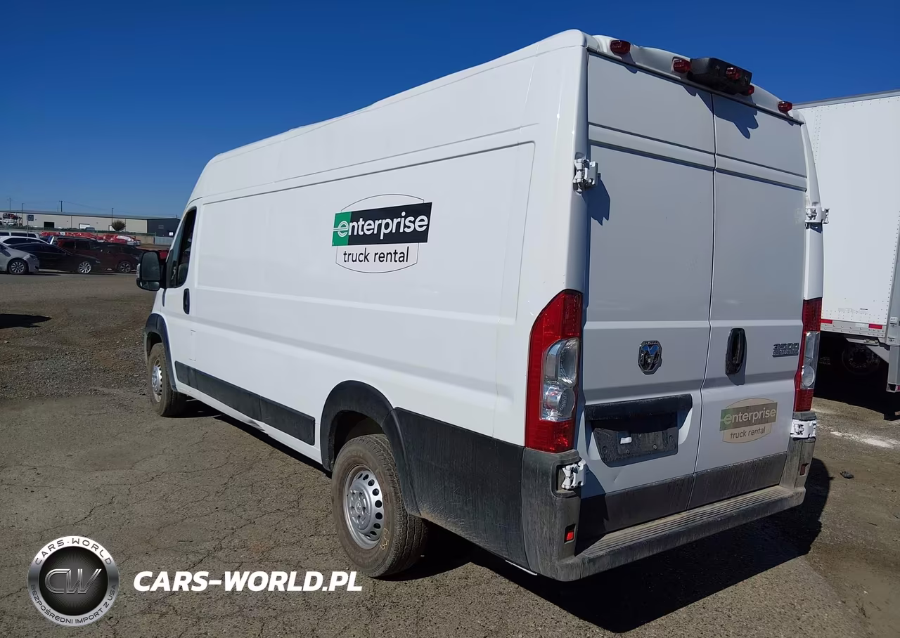 2026 Ram Promaster 3500 Cargo Van Tradesman High Roof 159 Wb Ext W-Pass Seat VIN:3C6MRVJGXTE193468 - 3