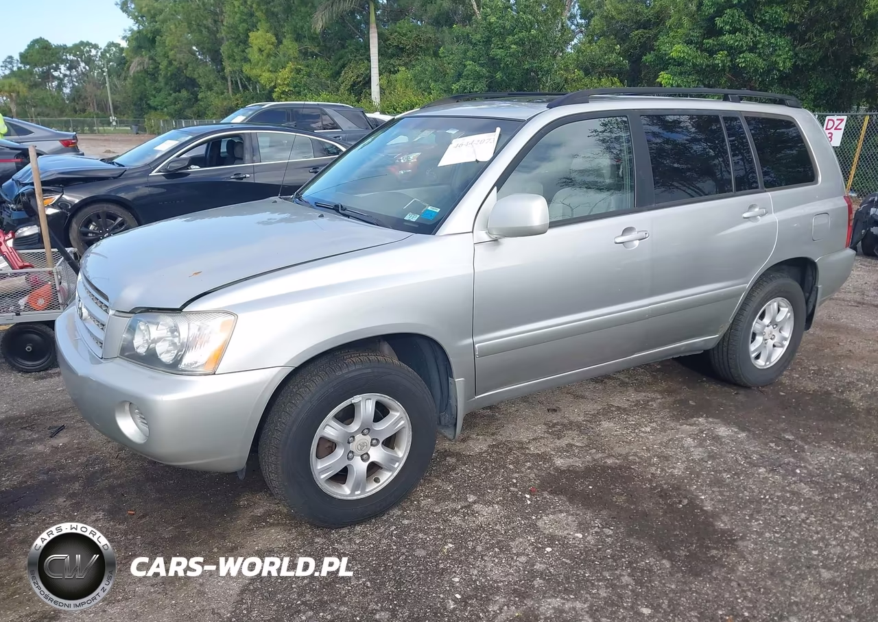 2001 Toyota Highlander VIN:JTEHF21A310012662 - 2
