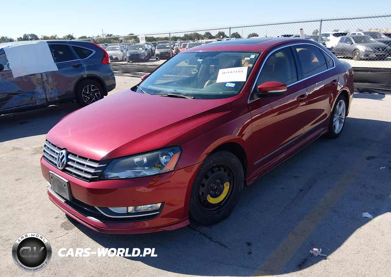 2015 Volkswagen Passat 3.6L V6 Sel Premium VIN:1VWCM7A37FC006840 - 2