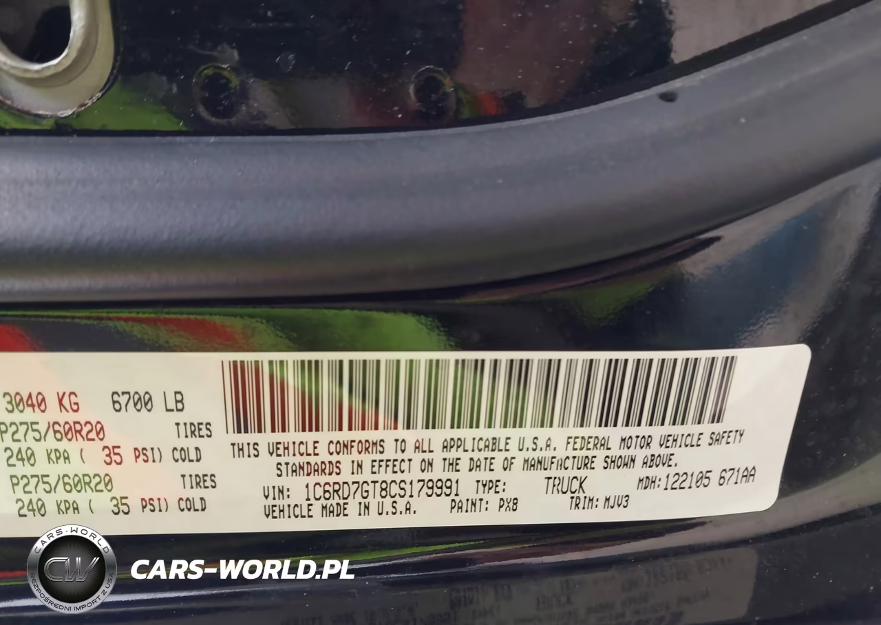 2012 Ram 1500 Slt VIN:1C6RD7GT8CS179991 - 9