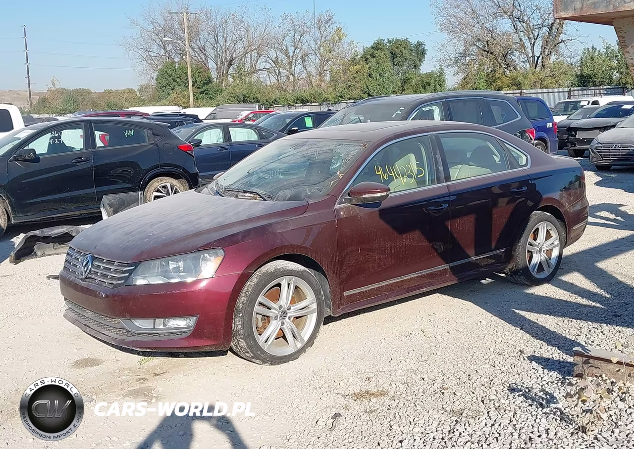 2012 Volkswagen Passat 2.0L Tdi Sel Premium VIN:1VWCN7A36CC066018 - 2