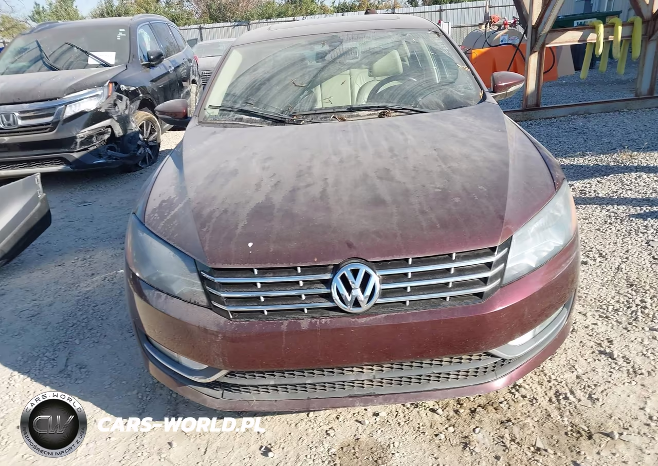 2012 Volkswagen Passat 2.0L Tdi Sel Premium VIN:1VWCN7A36CC066018 - 6