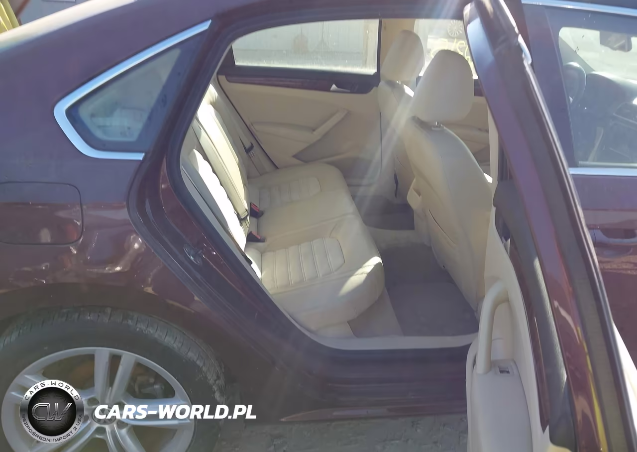 2012 Volkswagen Passat 2.0L Tdi Sel Premium VIN:1VWCN7A36CC066018 - 8