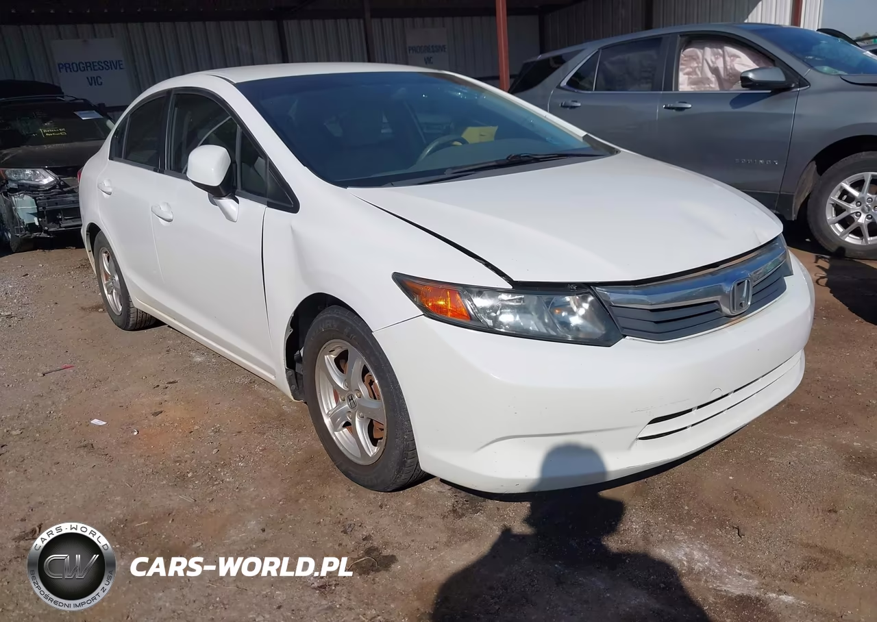 2012 Honda Civic Natural Gas VIN:19XFB5F52CE003031 - 1