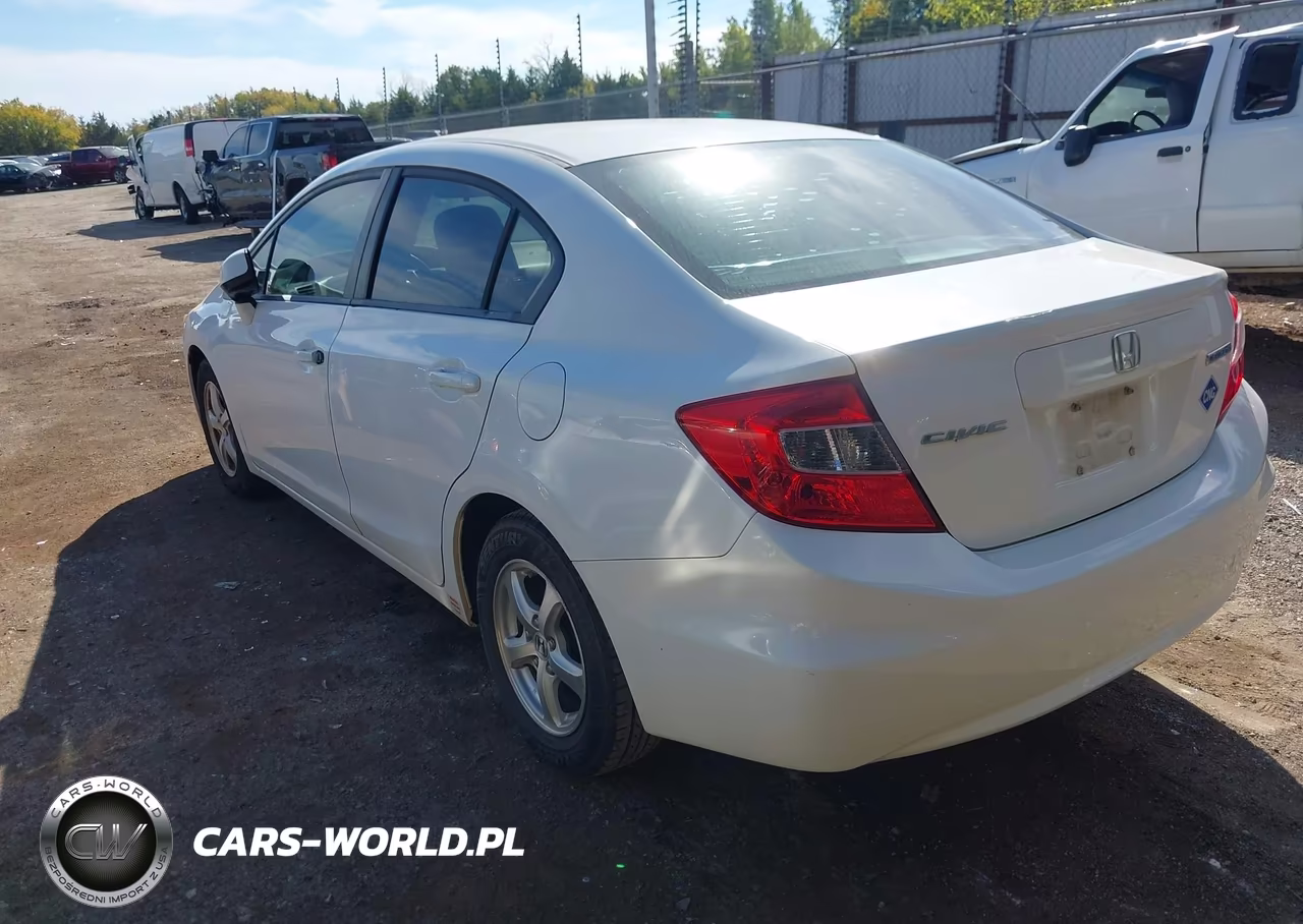 2012 Honda Civic Natural Gas VIN:19XFB5F52CE003031 - 3