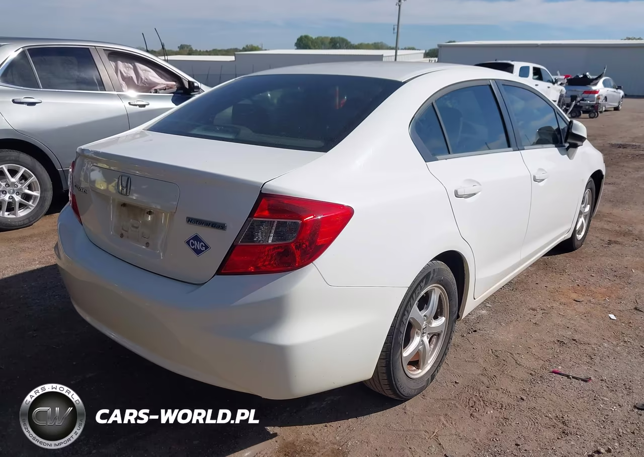 2012 Honda Civic Natural Gas VIN:19XFB5F52CE003031 - 4