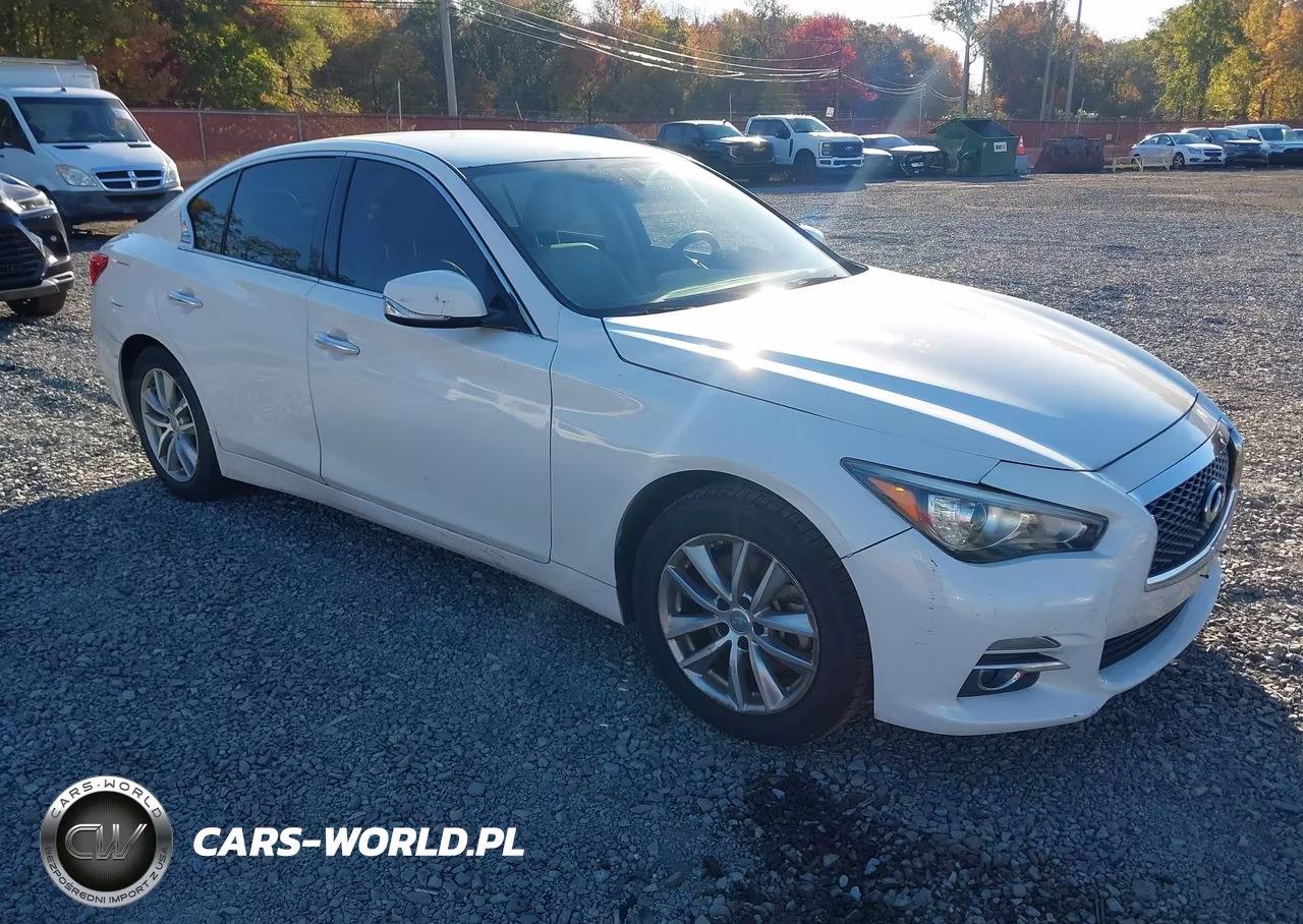 2015 Infiniti Q50 VIN:JN1BV7AP5FM349917 - 1