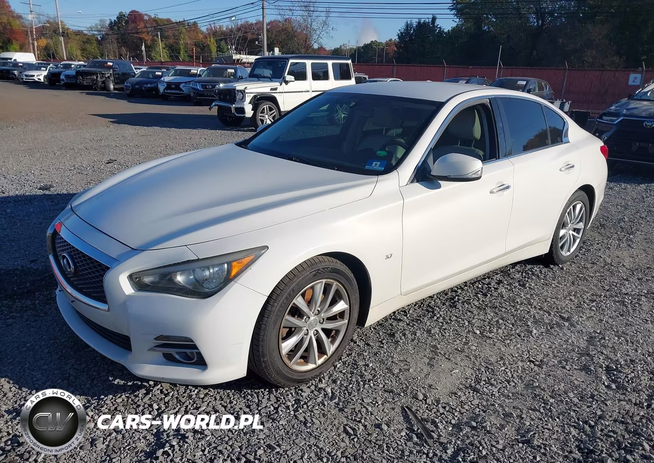 2015 Infiniti Q50 VIN:JN1BV7AP5FM349917 - 2