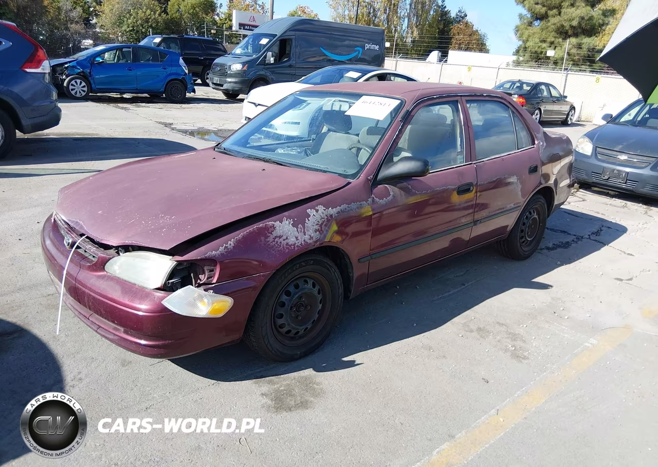 1998 Toyota Corolla Ce VIN:1NXBR12EXWZ071233 - 2