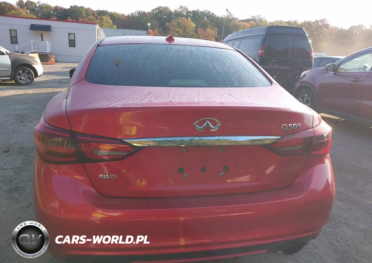 2018 Infiniti Q50 3.0T Red Sport 400 VIN:JN1FV7ARXJM481891 - 16