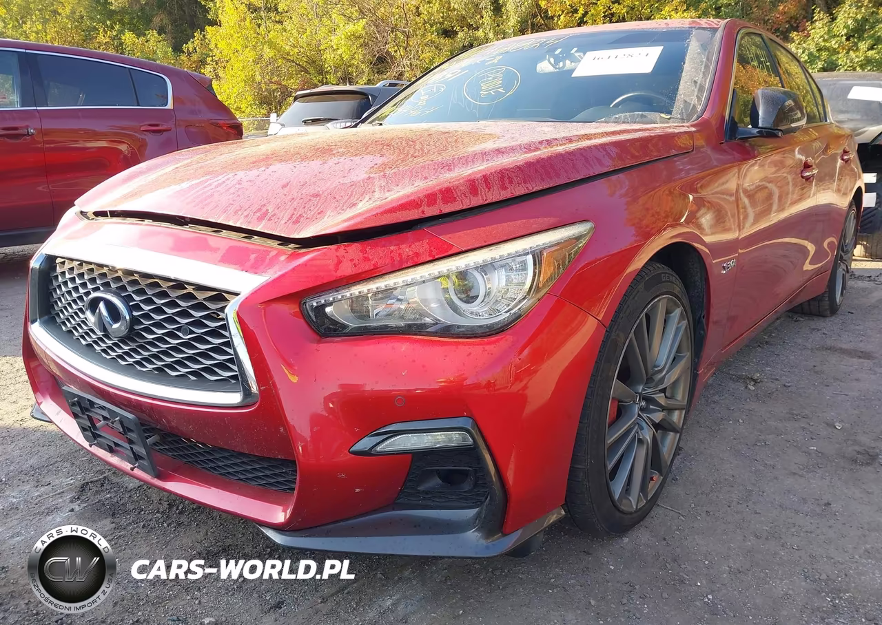 2018 Infiniti Q50 3.0T Red Sport 400 VIN:JN1FV7ARXJM481891 - 6